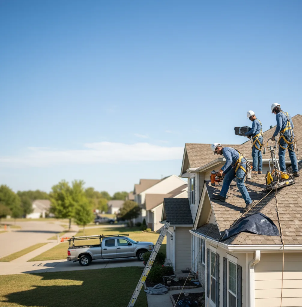 Flat Roof Repair in Hunt, TX